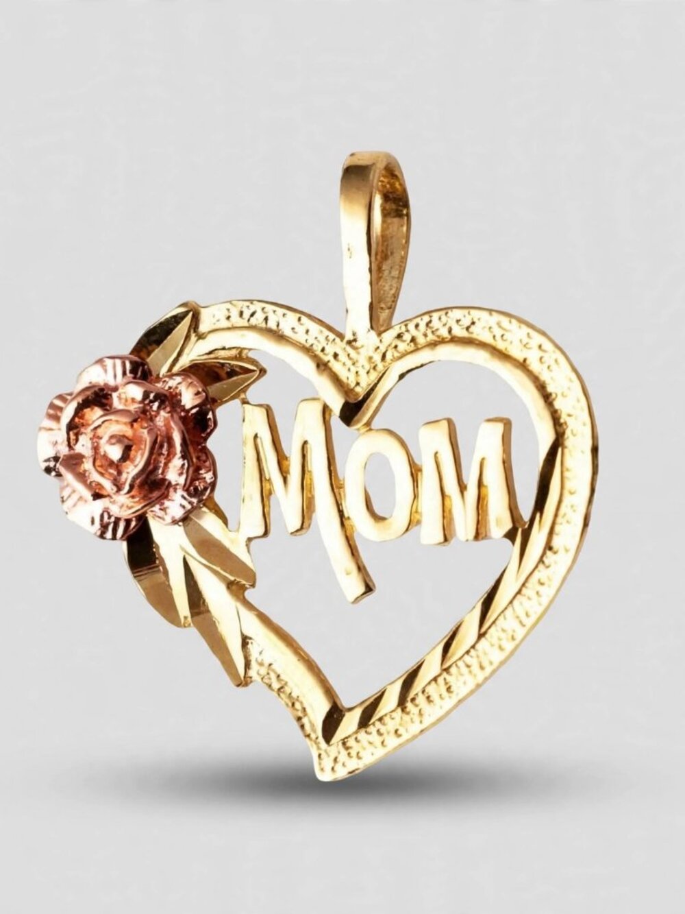 14K Gold Mom Heart Pendant | Sentimental Gift By Tehrani Jewelry